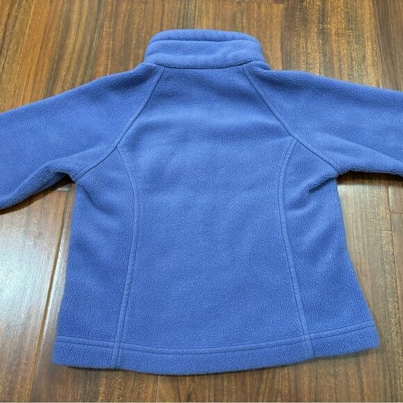 Columbia purple fleece zip up jacket - Picture 2 of 4